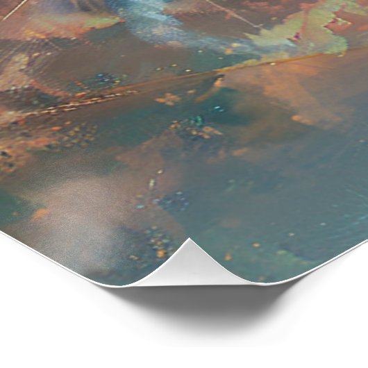 Steenbok (de strateeg) Zodiac Sign Poster (Hoek)