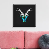 Steenbok – De Visioenair Architect Canvas Afdruk (Insitu (Woonkamer))