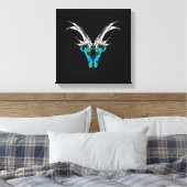 Steenbok – De Visioenair Architect Canvas Afdruk (Insitu (Slaapkamer))