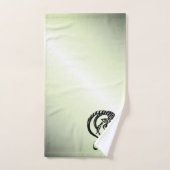 Steenbok de Zee Geit Zodiac Groen Bad Handdoek (Handdoek)