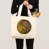 Steenbok de Zeegeit Grote Tote Bag (Voorkant (product))