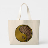 Steenbok de Zeegeit Grote Tote Bag (Achterkant)