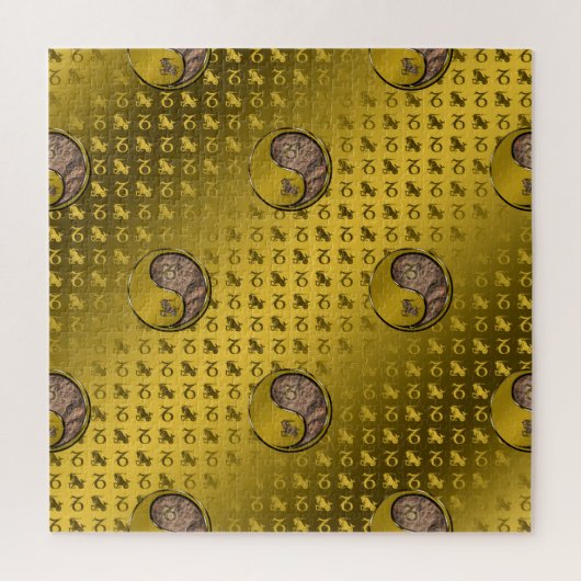 Steenbok de Zeegeit Legpuzzel (Verticaal)