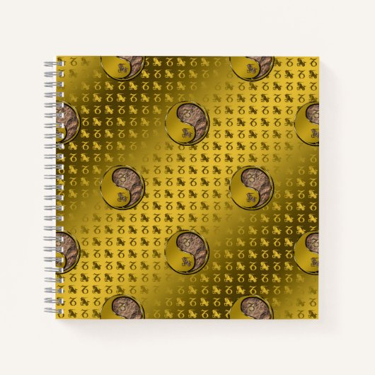 Steenbok de Zeegeit Notitieboek (Voorkant)
