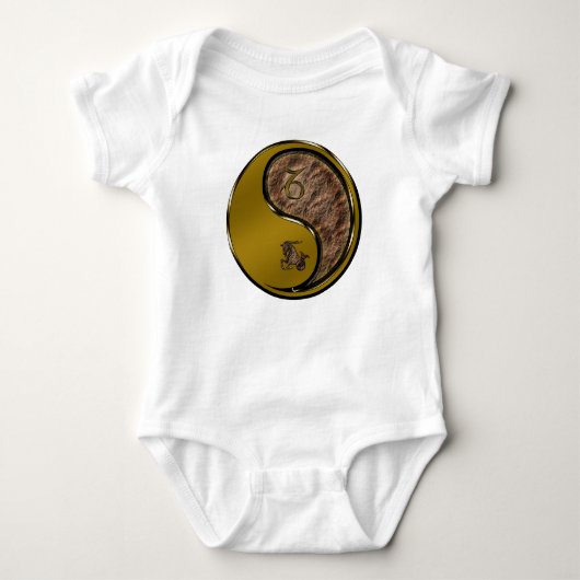 Steenbok de Zeegeit Romper (Voorkant)