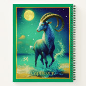 Steenbok de Zeegeit Sterrenbeeld Dagboek Notitieboek (Achterkant)