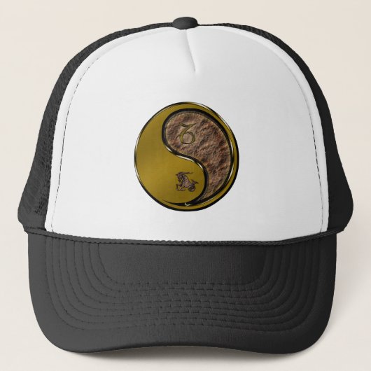 Steenbok de Zeegeit Trucker Pet (Voorkant)
