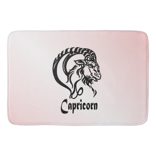 Steenbok de Zeegeit Zodiac Badmat (Voorkant)