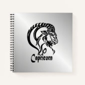 Steenbok de Zeegeit Zodiac Notitieboek (Voorkant)