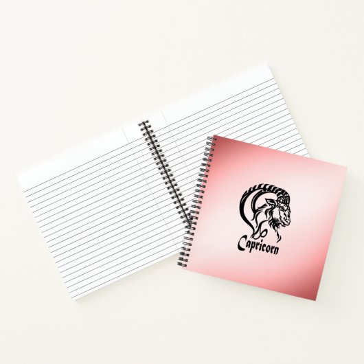 Steenbok de Zeegeit Zodiac Notitieboek (Binnen)