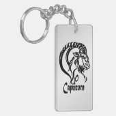Steenbok de Zeegeit Zodiac Sleutelhanger (Voorkant Links)