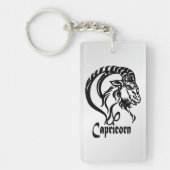 Steenbok de Zeegeit Zodiac Sleutelhanger (Voorkant)