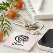 Steenbok de Zeegeit Zodiac Sleutelhanger (Voorkant Rechts)