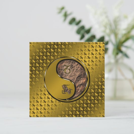 Steenbok de Zeevaart Kaart (Staand voorkant)