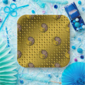 Steenbok de Zeevaart Papieren Bordje (Feest)