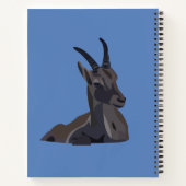 Steenbok Dier Geit Notitieboek (Achterkant)