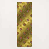 Steenbok en houten draak yogamat (Achterkant)