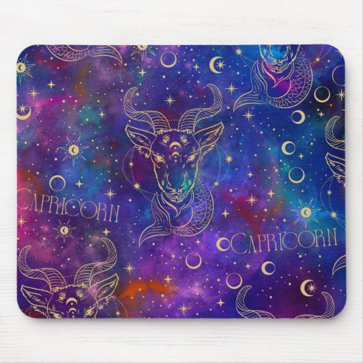 Steenbok Galaxy Muismat (Voorkant)