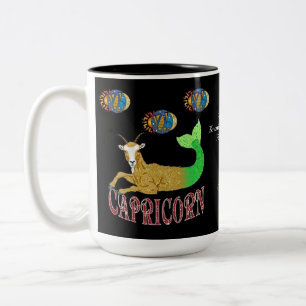 Steenbok Geboorte Teken Zodiac Mok