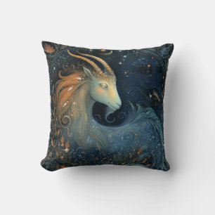 Steenbok Geit Zodiac Astrologie Mystieke Verjaarda Kussen
