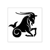 Steenbok geitendierenriem kunststempel rubberstempel (Afrduk)