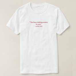 Steenbok Geplande storing Zodiac T-shirt