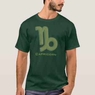 "Steenbok" grafisch teken dierenriem groen mannen  T-shirt