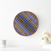Steenbok & Hout Os Acrylsleutelhanger Grote Klok (Huis)