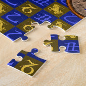 Steenbok & Hout Os Legpuzzel (Zijkant)