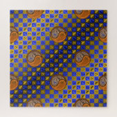Steenbok & Hout Os Legpuzzel (Horizontaal)