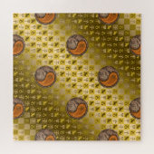 Steenbok & Hout Rat Legpuzzel (Horizontaal)