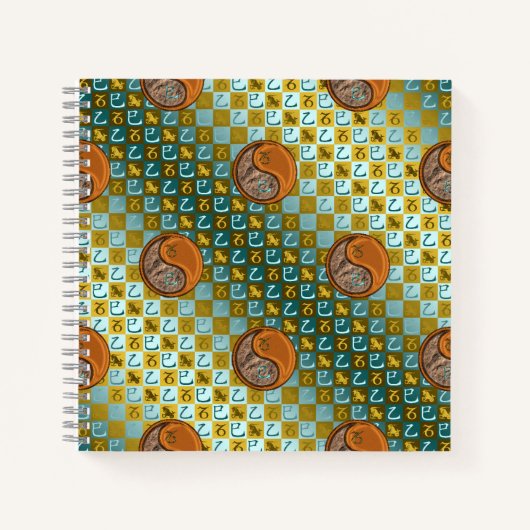 Steenbok & Hout Slang Notitieboek (Voorkant)