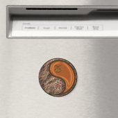 Steenbok & Hout Tijger Magneet (Insitu (Vaatwasser))