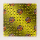 Steenbok & Houten Aap Legpuzzel (Horizontaal)
