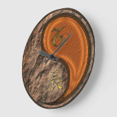 Steenbok & Houten Draak Grote Klok (Hoek)