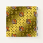 Steenbok & Houten Draak Notitieboek (Achterkant)