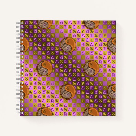 Steenbok & Houten Haan Notitieboek (Voorkant)