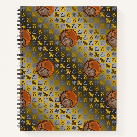 Steenbok & Houten Konijn Notitieboek (Voorkant)