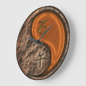 Steenbok & Houten Paard Grote Klok (Hoek)