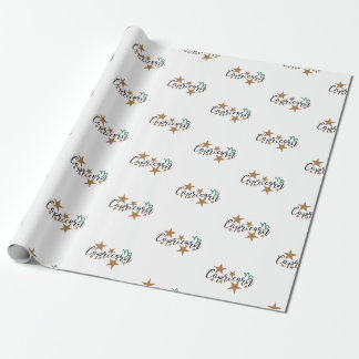 Steenbok inpakpapier - Witte achtergrond