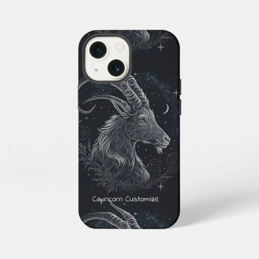 Steenbok iPhone hoesje (Achterkant)