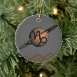 Steenbok Keramisch Ornament