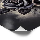 Steenbok "Klim naar de piek" Glanzend Poster (Hoek)