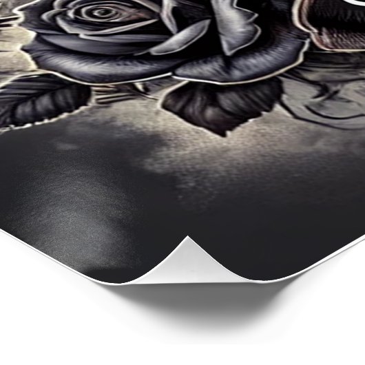 Steenbok "Klim naar de piek" Glanzend Poster (Hoek)