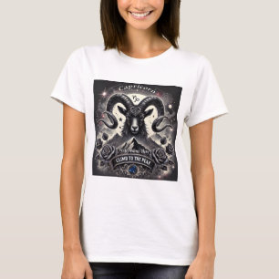Steenbok "Klim naar de piek" T-shirt