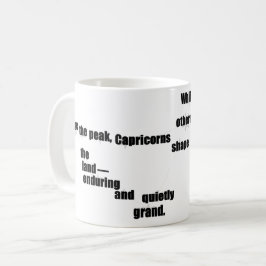 Steenbok Leuk & Inspirerend Ontwerp Dagelijks Gebr Koffiemok