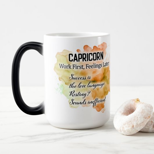 Steenbok Magische Mok (Met donut)