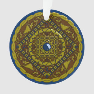 Steenbok Mandala Acryl Ornament