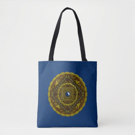 Steenbok Mandala All-Over-Print Tas (Voorkant)