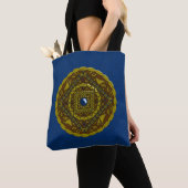 Steenbok Mandala All-Over-Print Tas (Dichtbij)